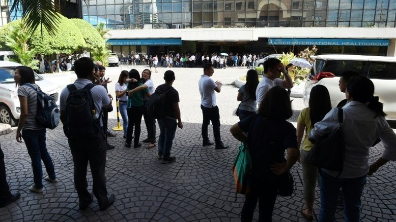 Três terremotos atingem as Filipinas