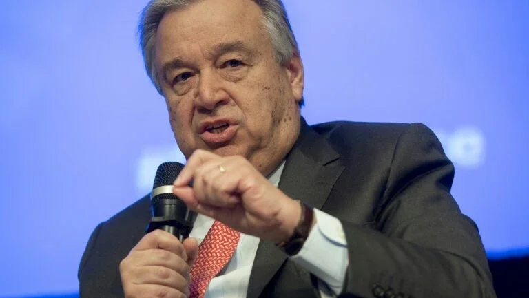 Secretário-geral da ONU e Trump se reúnem pela primeira vez