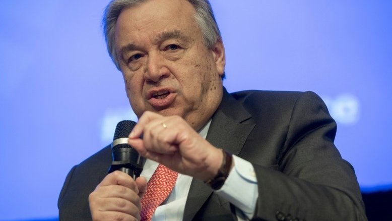 Secretário-geral da ONU e Trump se reúnem pela primeira vez