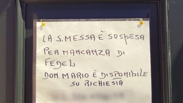 Em Veneza, igreja fecha portas e só faz missa 'por encomenda'