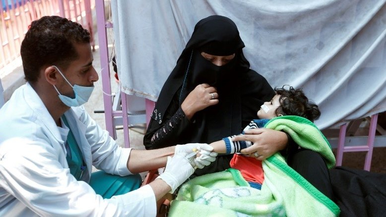 Cólera provoca 34 mortes 2.000 casos suspeitos em 11 dias no Iêmen