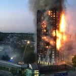 Bebê sobrevive ao ser jogado de prédio em chamas em Londres