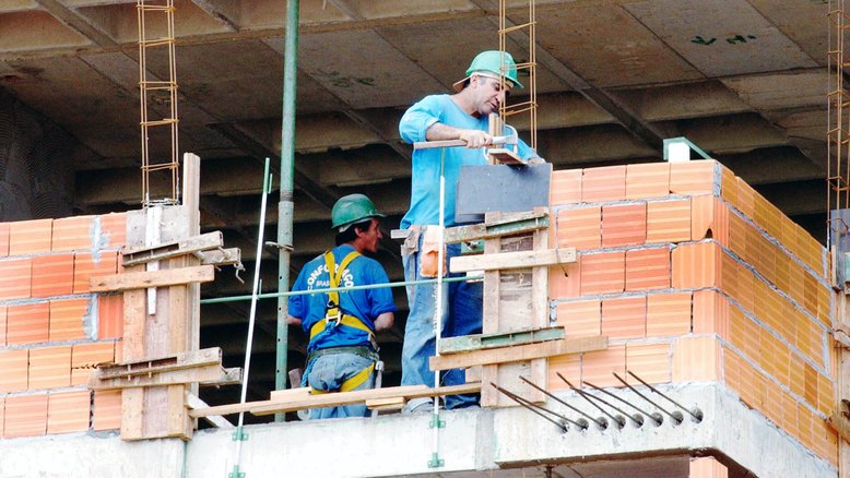 Confiança do empresário da construção cresce e ultrapassa a média histórica