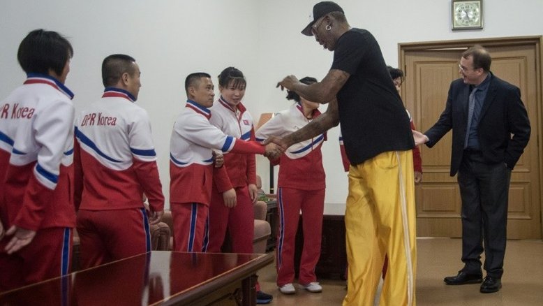 Dennis Rodman quer construir pontes entre EUA e Coreia do Norte