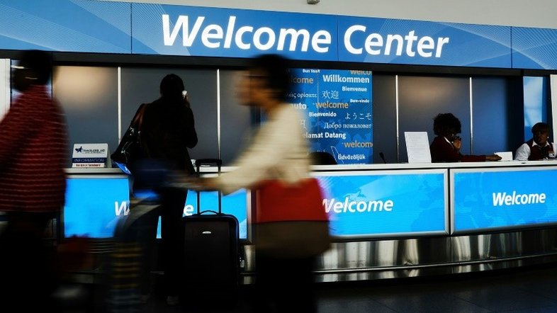 Número de turistas que viajaram para os EUA caiu em 2016