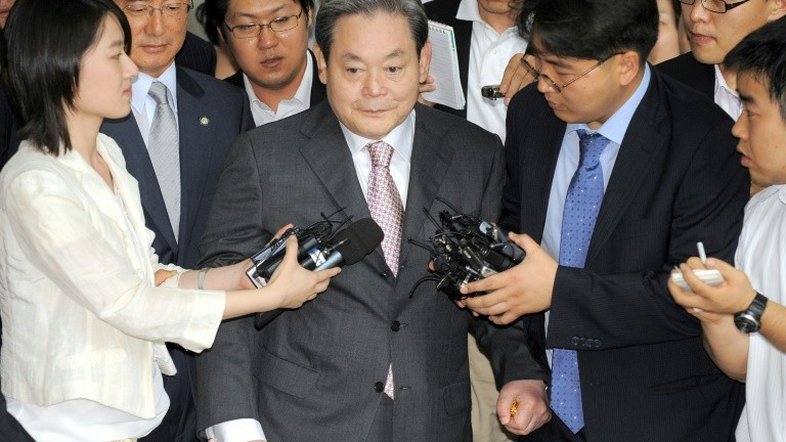 Mais rico da Coreia do Sul, presidente da Samsung morre aos 78 anos