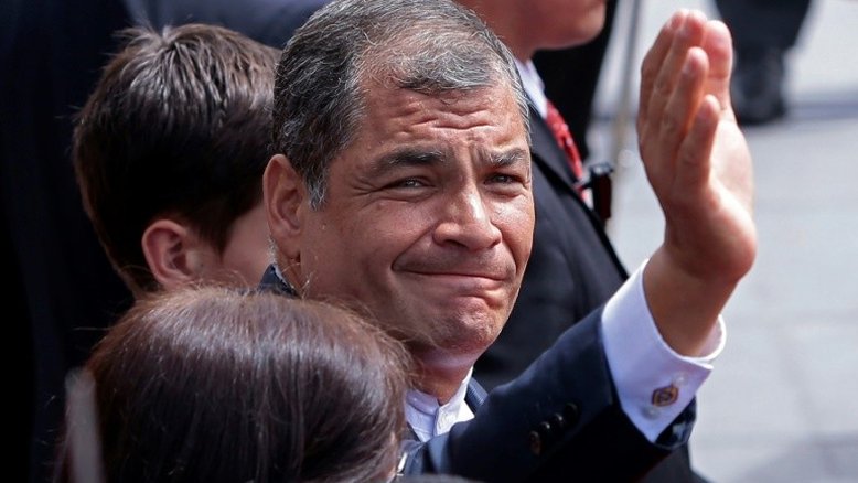 Correa diz que governo do Equador quer desabilitá-lo para eleições