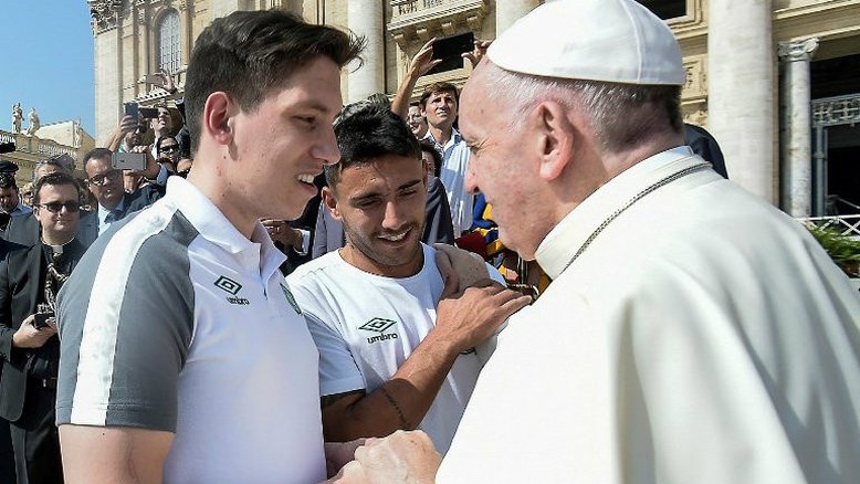 HO / OSSERVATORE ROMANO / AFP