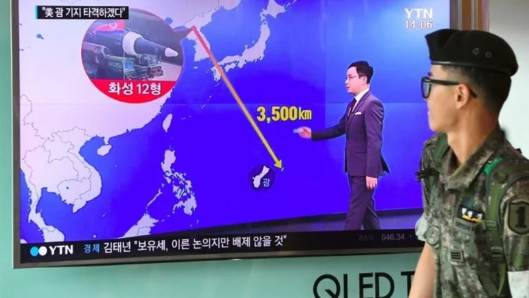 Mísseis e antimísseis operacionais na crise entre Coreia do Norte e EUA