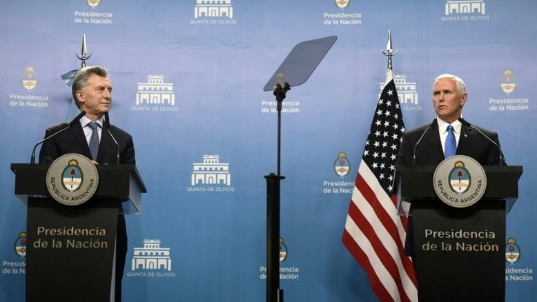 Argentina e EUA privilegiam saída pacífica para crise venezuelana
