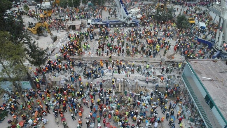 Contra relógio e cansaço, resgate continua após terremoto no México