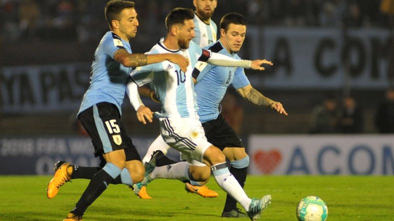 Uruguai e Argentina fazem partida morna e só empatam por 0 a 0 em Montevidéu