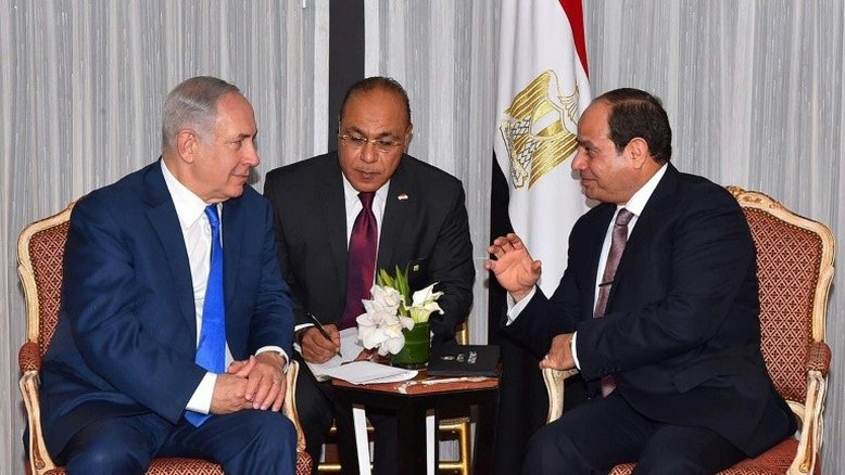 Presidente egípcio se reúne com premier israelense em Nova York