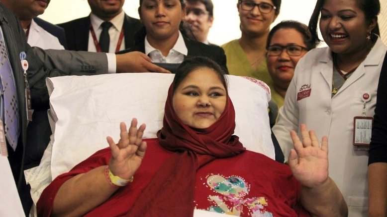Egípcia que chegou a pesar meia tonelada morre em Abu Dhabi