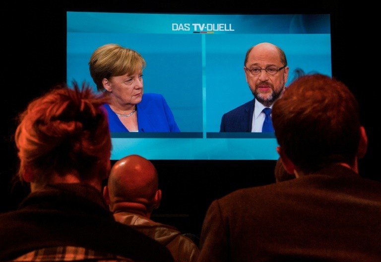 Alemanha: merkel é mais favorita do que nunca após debate na tv