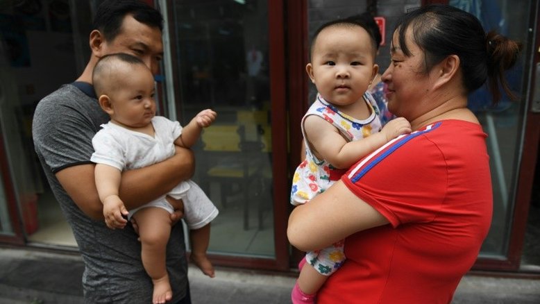 China registra 'boom' do segundo filho