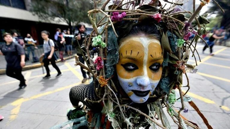 Cerca de 5.000 pessoas marcham pela resistência mapuche no Chile