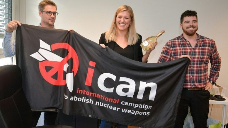 Campanha antinuclear Ican vence Nobel da Paz