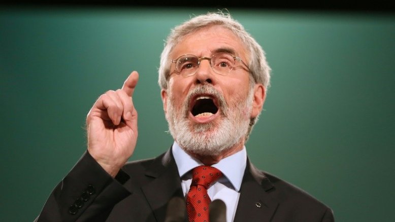 Gerry Adams anuncia que deixará a presidência do Sinn Féin em 2018