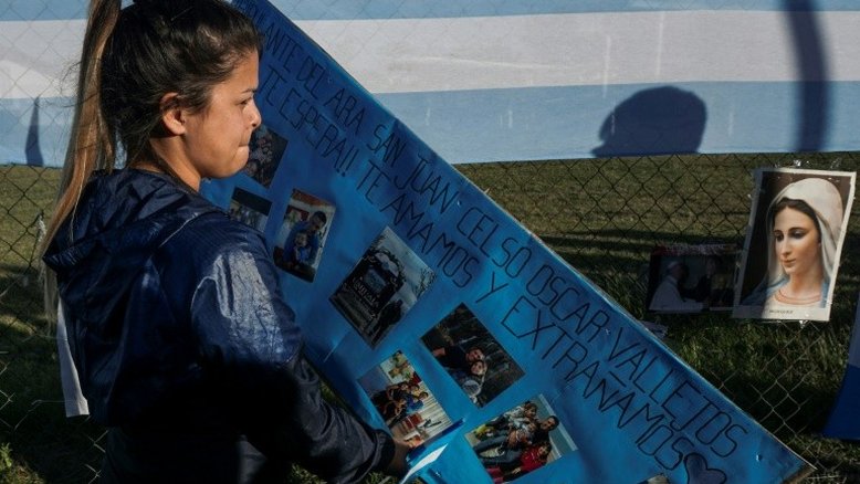 Argentina investiga 'ruído' em área de busca por submarino