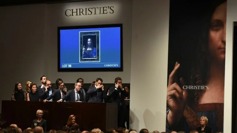 Quadro de Leonardo da Vinci bate recorde no mercado de arte: US$ 450,3 milhões