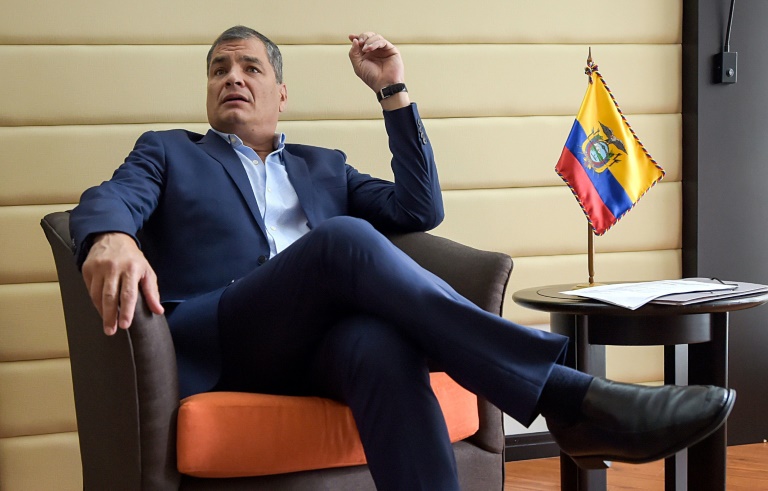 Equador: Correa se proclama 'principal opositor' de Moreno