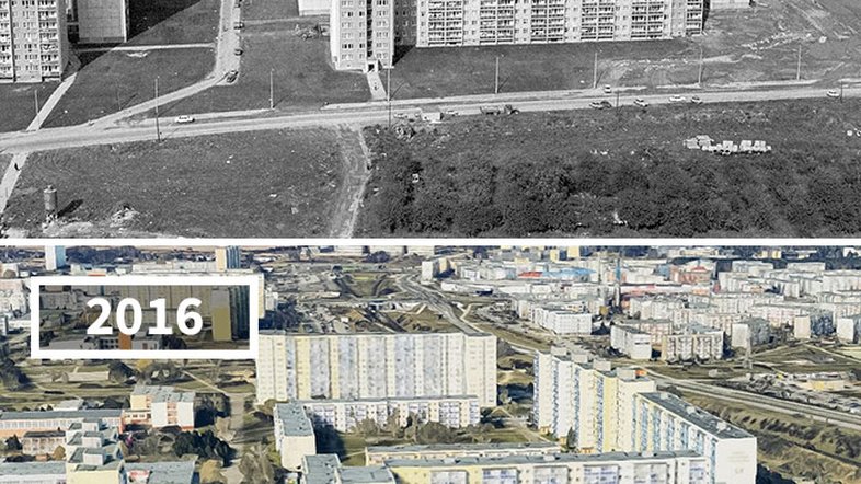 Fotos mostram antes e depois de locais históricos
