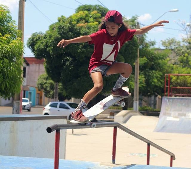 Rayssa Leal, a "fadinha do skate", está ganhando a internet