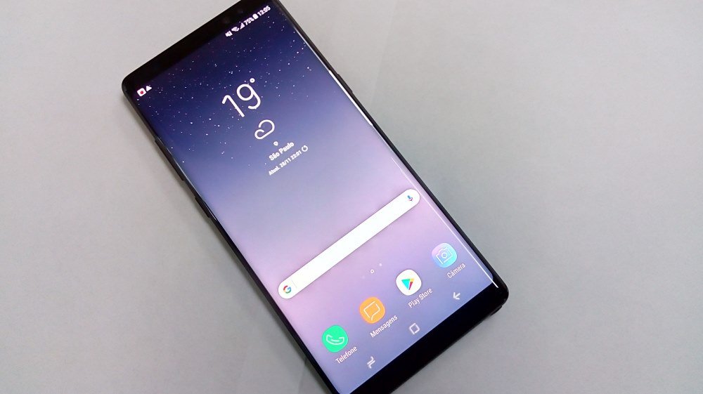 Galaxy Note 8: alto, magro e poderoso