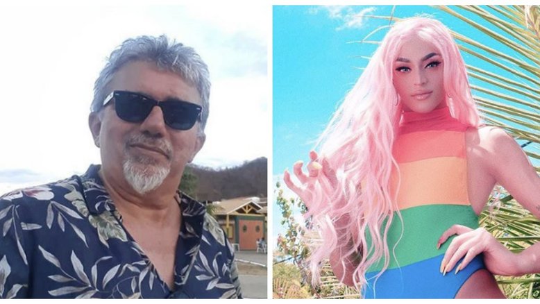 Em sua conta no Instagram, Falcão critica Pablo Vittar