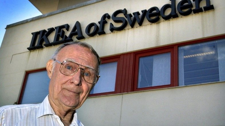 Morre aos 91 anos Ingvar Kamprad, fundador da rede sueca de móveis Ikea
