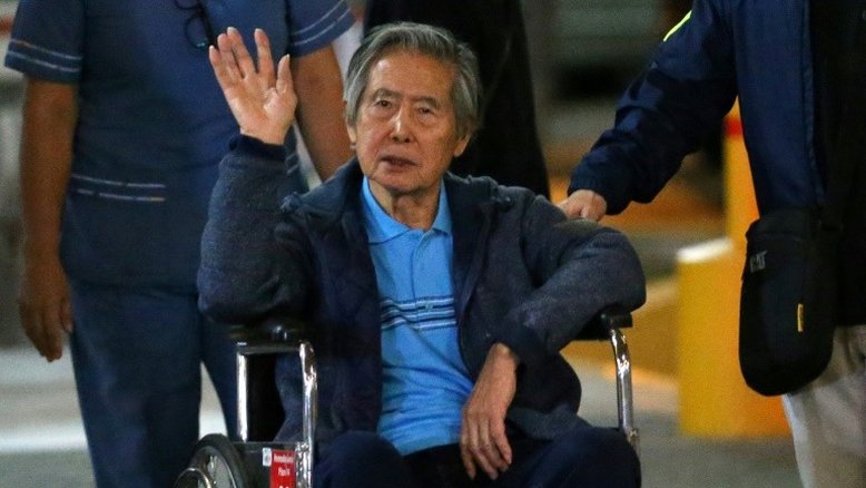 'Desejo um Peru sem rancores, com todos trabalhando', diz Fujimori