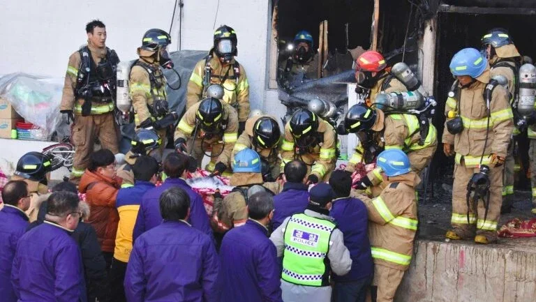 Incêndio em hospital da Coreia do Sul deixa 37 mortos