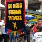 "Vim aqui falar de minha candidatura. Vamos ganhar as eleições", diz Lula em manifestação
