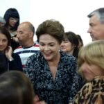 "Vim aqui falar de minha candidatura. Vamos ganhar as eleições", diz Lula em manifestação