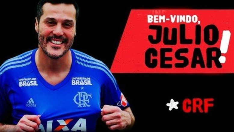 Flamengo anuncia retorno do goleiro Julio Cesar para encerrar a carreira