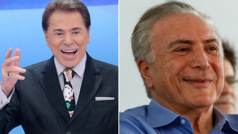 Temer vai ao programa de Silvio Santos para defender nova Previdência