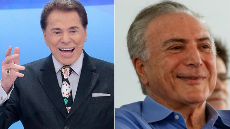 Temer vai ao programa de Silvio Santos para defender nova Previdência