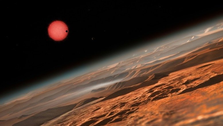 Planetas Trappist-1 são rochosos e potencialmente ricos em água