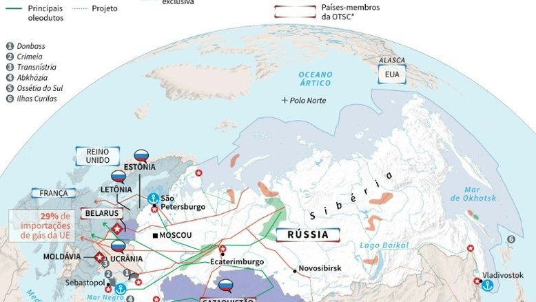 Rússia, o maior país do mundo