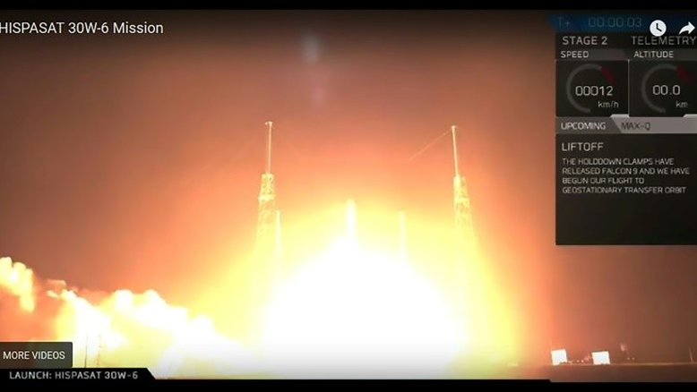 SpaceX realiza o 50° lançamento do foguete Falcon 9