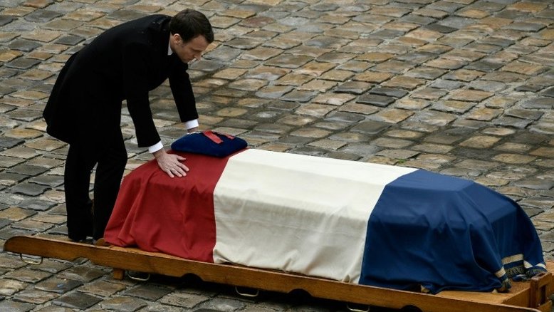 França presta homenagem ao gendarme Beltrame, herói nacional