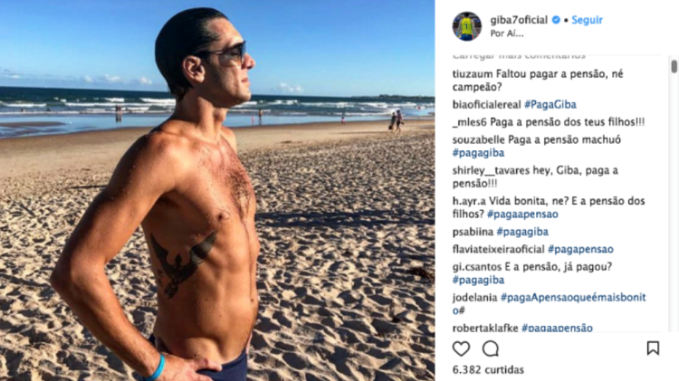 Giba quita dívida de R$ 82 mil por pensão atrasada 5 Giba quita dívida de R$ 82 mil por pensão atrasada