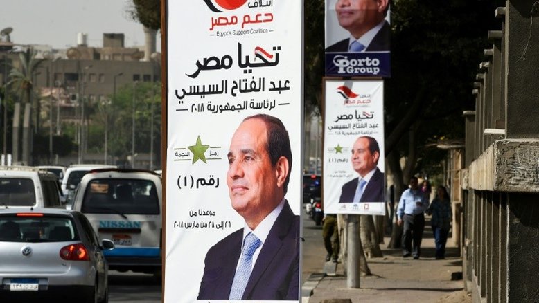 Al Sissi é reeleito presidente do Egito com 97,08% dos votos 