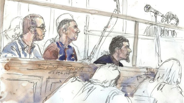 Começa julgamento de cinco membros de rede jihadista na França