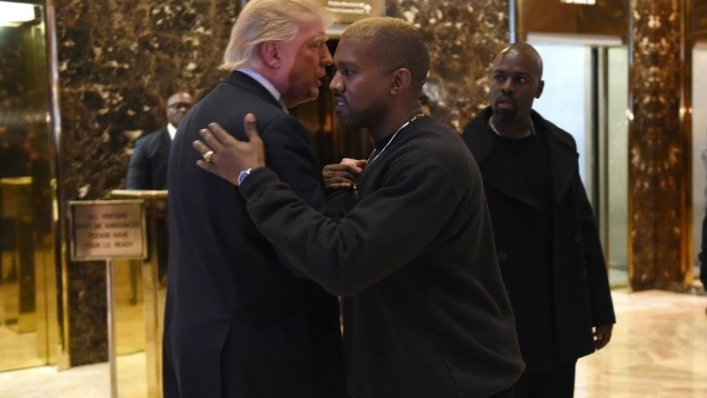 Kanye West expressa seu 'amor' por Trump