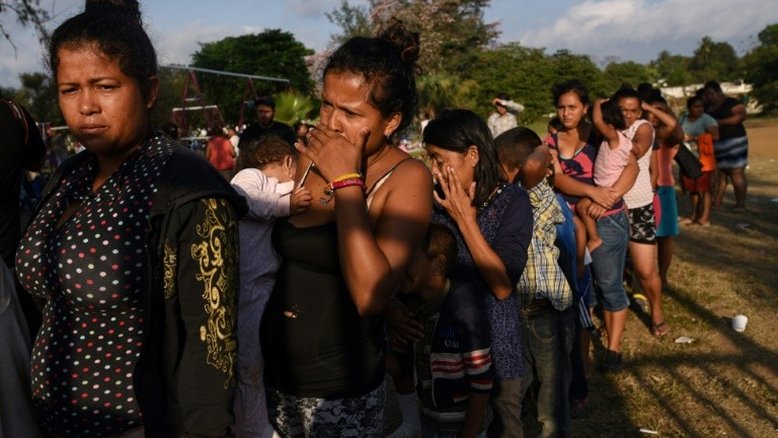 'Via-crúcis Migratória' detém seu avanço no sul do México