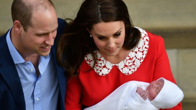 Príncipe William e Kate anunciam nome do terceiro filho: Louis Arthur Charles