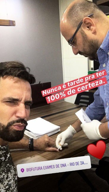 Após exame de DNA, Latino descobre nono filho 4 Após exame de DNA, Latino descobre nono filho