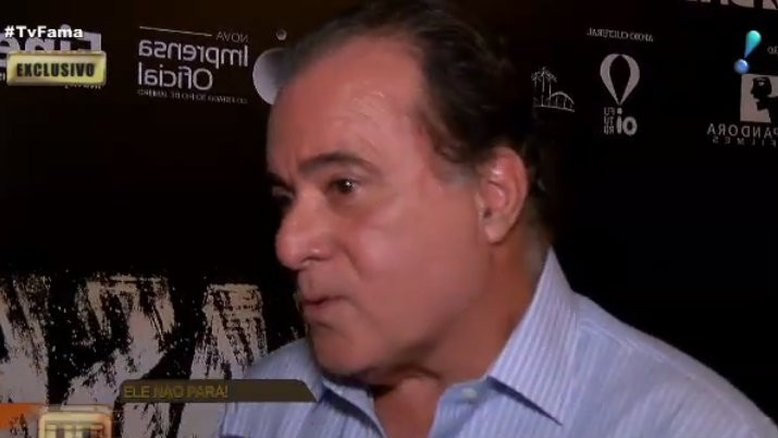 Tony Ramos diz que não tem medo de demissão da Globo